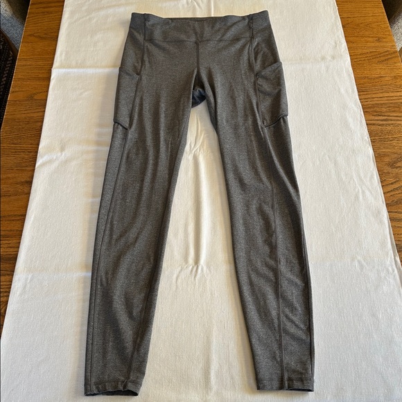 Lululemon Speed Up Tight Heathered Black 8 - Picture 1 of 11